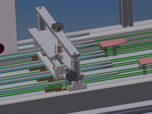 display automatic dispensing uv curing line 3D 모델