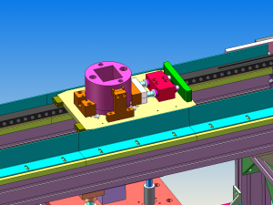 automatic assembly dispensing line 3D Model