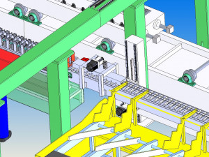 concrete sleeper production line Modelo 3D