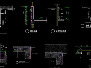 summary of detail drawing of civil construction node 3D Model