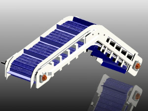 conveyor-belt-for-dewatering 3D Model