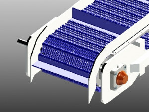 conveyor-belt-for-dewatering Modello 3D