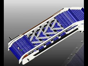 conveyor-belt-for-dewatering 3D Model