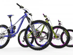 variable speed bicycle 3D Model
