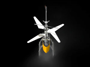 rc helicopter model 3D Model