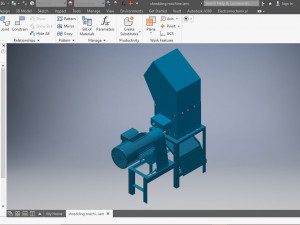 heavy plastic crusher 3D Model