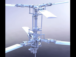 helicopter propeller 3D Модель