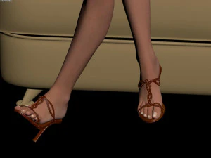 sexy lady 34 3D Model