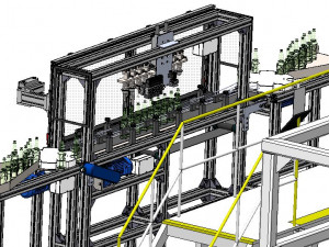 automatic beer filling machine festo bosch 3D Model
