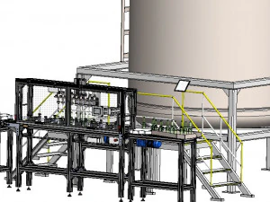 automatic beer filling machine festo bosch 3D Model