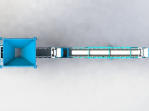 vibrating screen machine for concrete mixing plant Model 3D