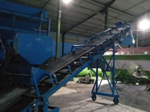 vibrating screen machine for concrete mixing plant Model 3D
