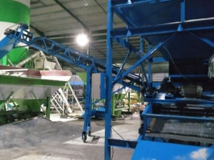 vibrating screen machine for concrete mixing plant Model 3D