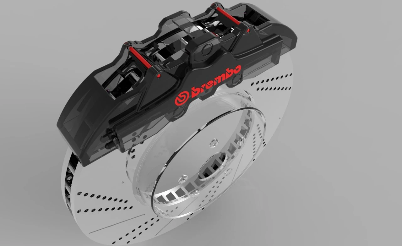 brake-disc-brembo 3D Model .c4d .max .obj .3ds .fbx .stl .blend