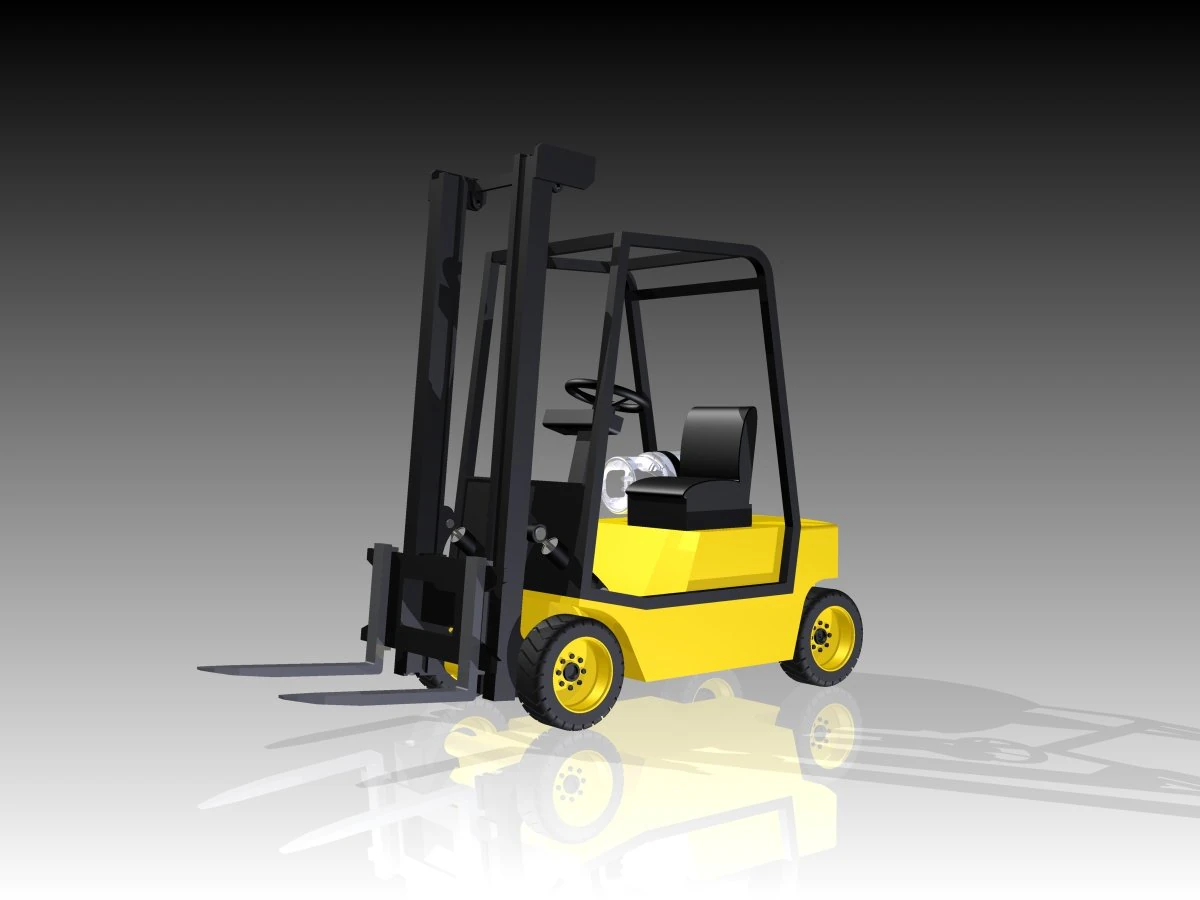 forklift-lift-truck-r2 3D Model .c4d .max .obj .3ds .fbx .stl .blend 