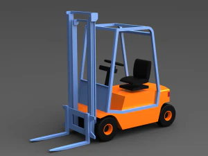 forklift-lift-truck-r2 3D Model