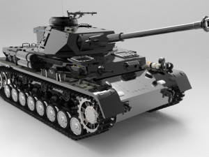 panzerkampfwagen-iv-scale-1-35-german-military-tank-ww2snapshot8 3D 模型