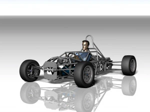 f600-full chassis-catia 3D Model