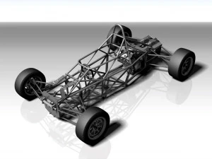f600-full chassis-catia 3D Model
