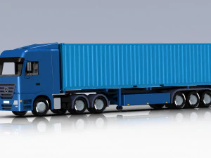 mb-actros-containersnapshot5 3D Модель