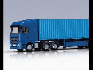 mb-actros-containersnapshot5 3D Model