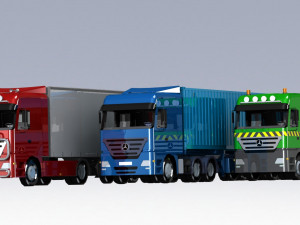 mb-actros-containersnapshot5 3D Model