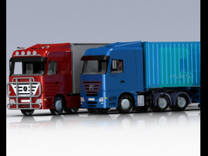 mb-actros-containersnapshot5 3D Model