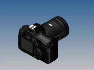 canone-5d Modello 3D