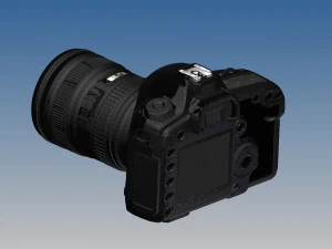 канон-5д 3D Модель