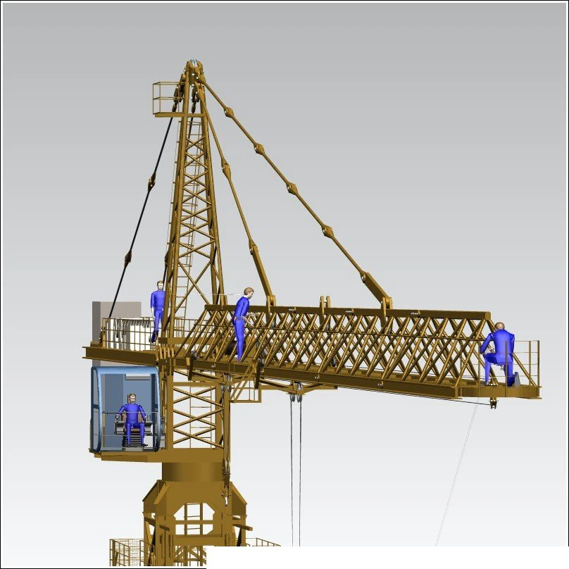 tower-crane-assembly 3D Model .c4d .max .obj .3ds .fbx .stl .blend