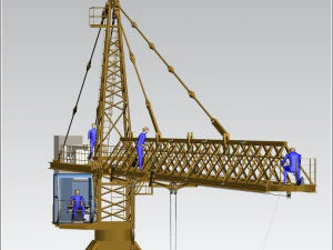 tower-crane-assembly 3D Model