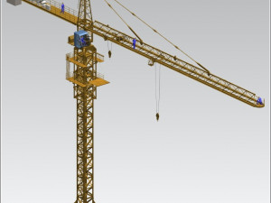 tower-crane-assembly 3D Model