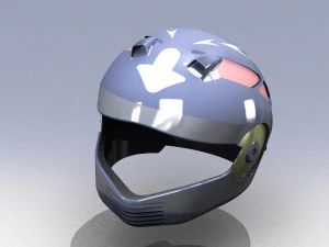 outer-shell-full-face-helmet 3D Model