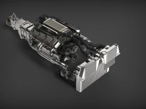 v8-gm-350-turbosnapshot7 3D 模型
