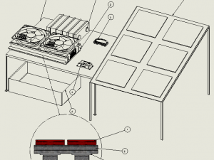 Design of Atmospheric Mist Water Generator Modello 3D