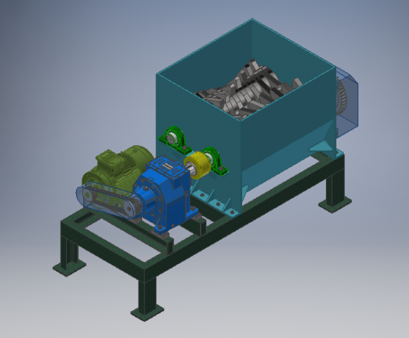 Crusher design Modèle 3D .c4d .max .obj .3ds .fbx .stl .blend 