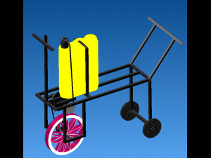 Design of Agricultural Machinery Sprayer 3D Model