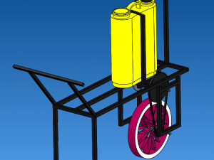 Design of Agricultural Machinery Sprayer 3D Model