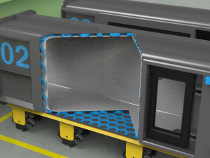 Transonic Wind Tunnel 3D Model