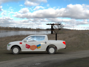 Pickup trucks 3Dモデル