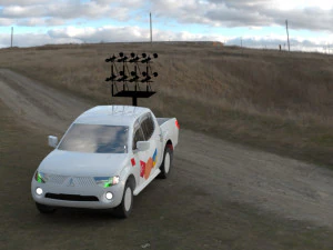 Pickup trucks 3D Model