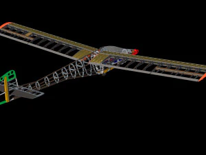 Remote control glider 3D Model