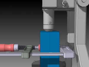 Manual Syringe Injection Molding Machine 3D मॉडल