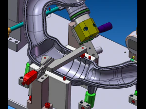 Automotive test equipment 3D Model