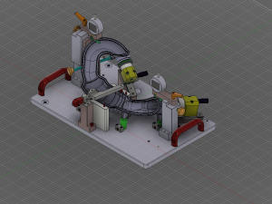 Automotive test equipment Modello 3D