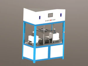 ゴム部品成形機 3Dモデル