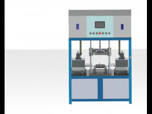 Rubber Parts Forming Machine 3D Model