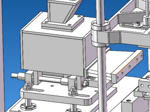 Rubber Parts Forming Machine 3D Model