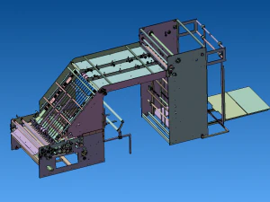 Design of automatic laminator 3D Model