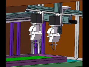 Automatic soldering machine 3D Model